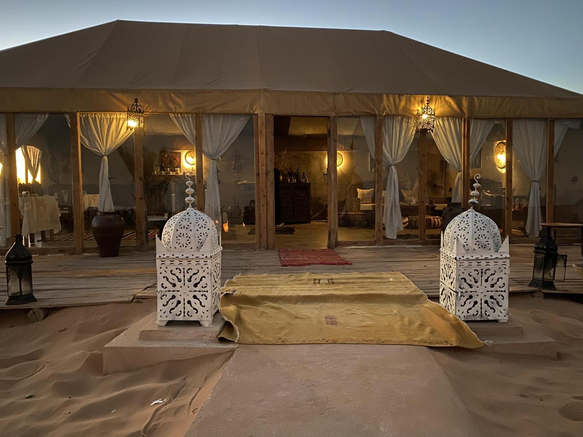Hotel Sunrise Sahara Camp Merzouga Esterno foto